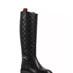 Gucci Black Over the Knee Boots